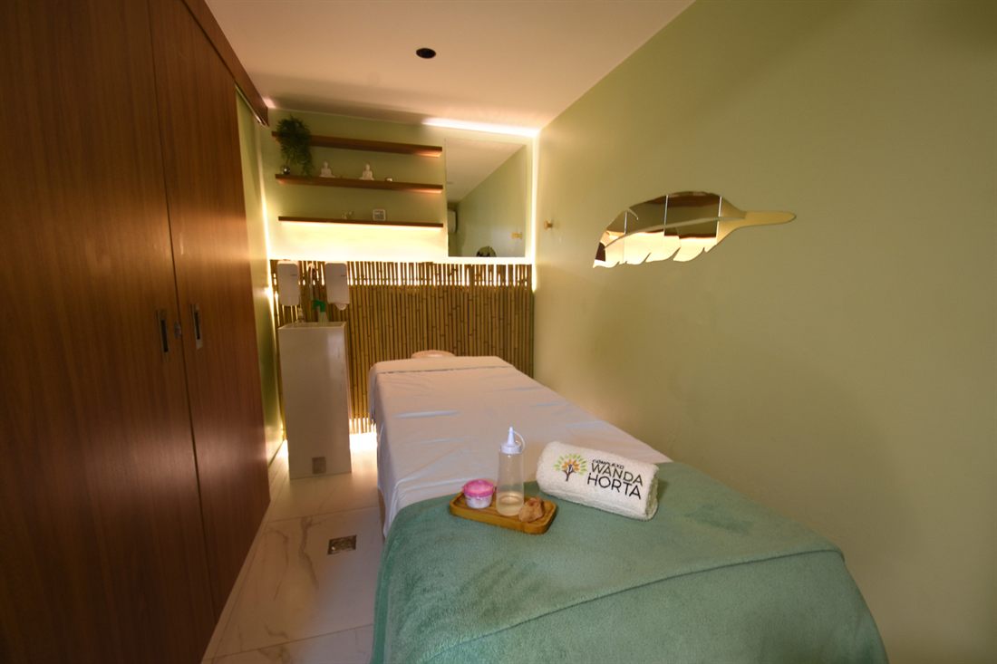 Sala de SPA e massagem